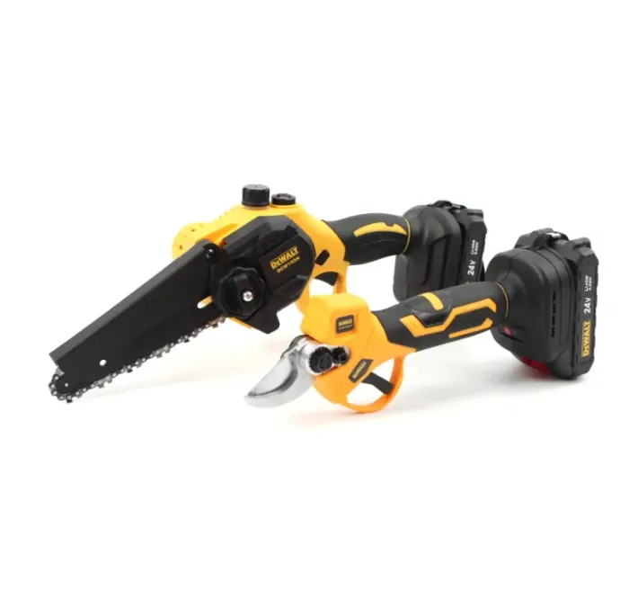 Акумуляторний набір 2в1 DeWalt 24V (Секатор DCMPP540P1 + пила DCM160N) Набір 2в1 Деволт