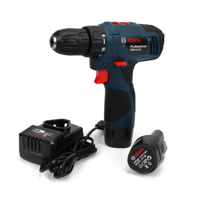 Шуруповерт Bosch TSR12-2LI (12V, 3Ah, Li-Ion) — професійний шуруповерт Бош