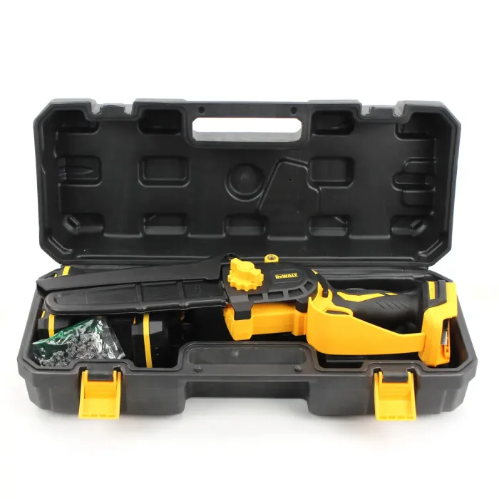 Акумуляторна безщіткова міні-пила DeWalt DCM190BL 24V, 5Аh, шина 20 см
