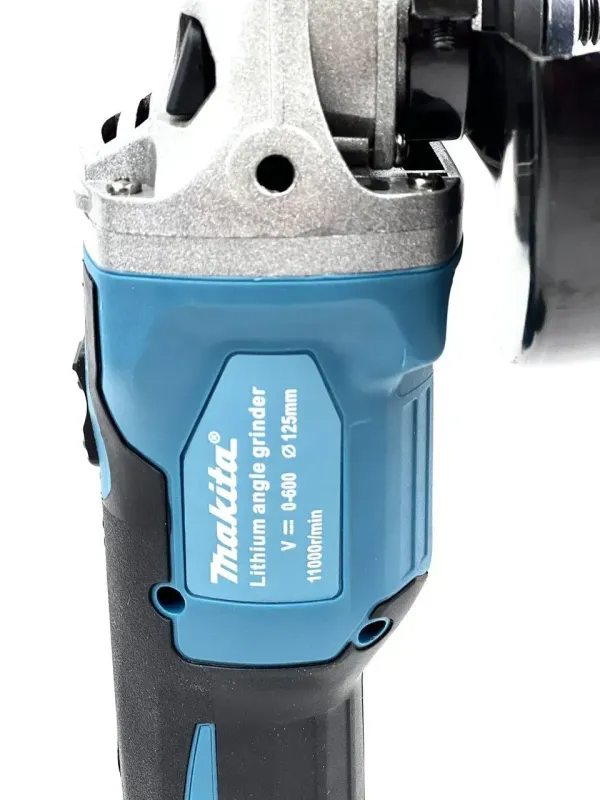 Акумуляторна болгарка Makita DGA504ZL (24V, Ø125 мм). УШМ Макіта, кутова шліфмашина, турбинка