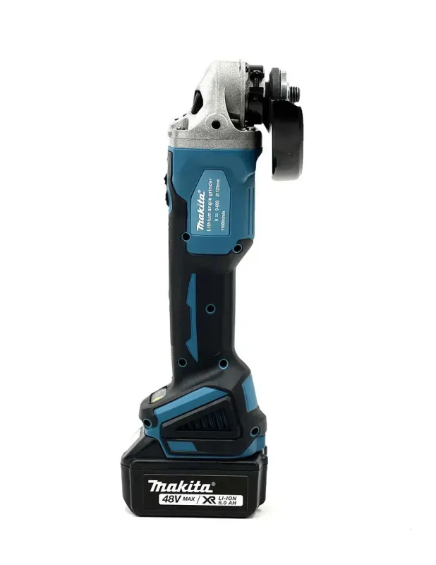 Акумуляторна болгарка Makita DGA504ZL (24V, Ø125 мм). УШМ Макіта, кутова шліфмашина, турбинка