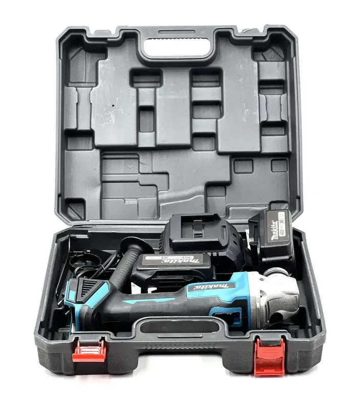 Акумуляторна болгарка Makita DGA504ZL (24V, Ø125 мм). УШМ Макіта, кутова шліфмашина, турбинка