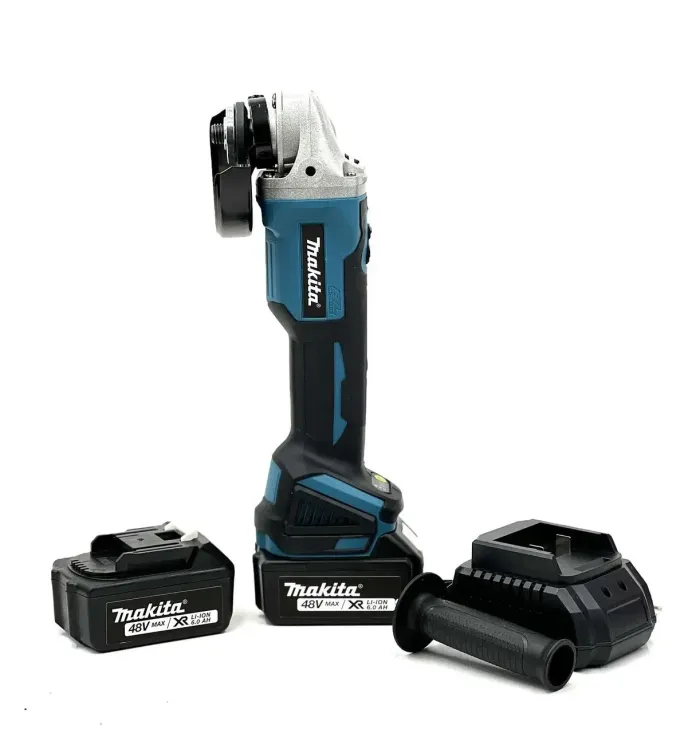 Акумуляторна болгарка Makita DGA504ZL (24V, Ø125 мм). УШМ Макіта, кутова шліфмашина, турбинка
