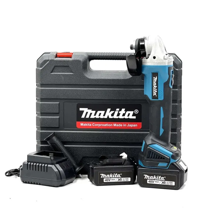 Акумуляторна болгарка Makita DGA504ZL (24V, Ø125 мм). УШМ Макіта, кутова шліфмашина, турбинка