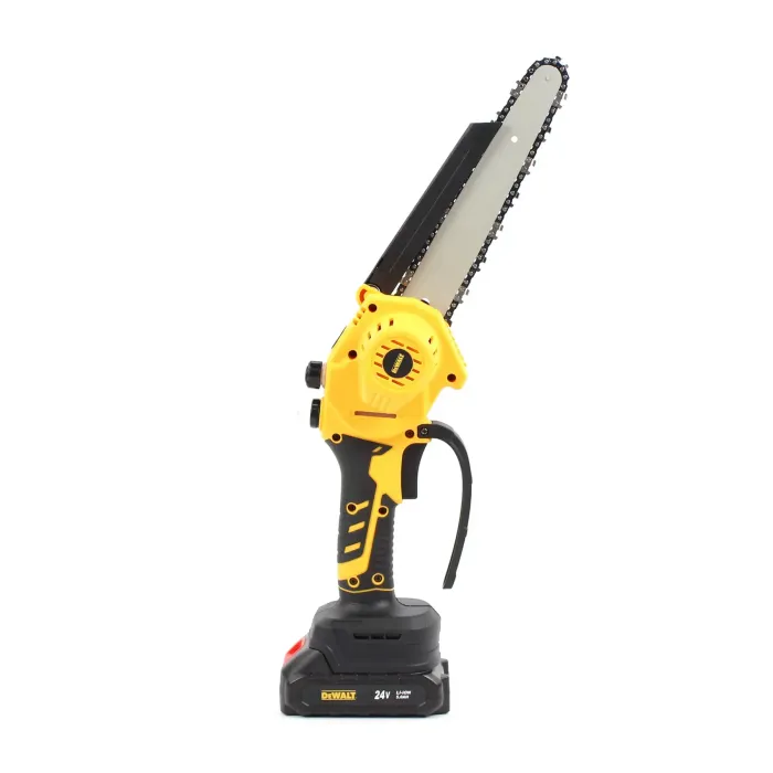 Акумуляторна міні-пила DeWalt DCM190HN (24V, 5Ah) — щіткова, з напівавтоматичним мастилом ланцюга